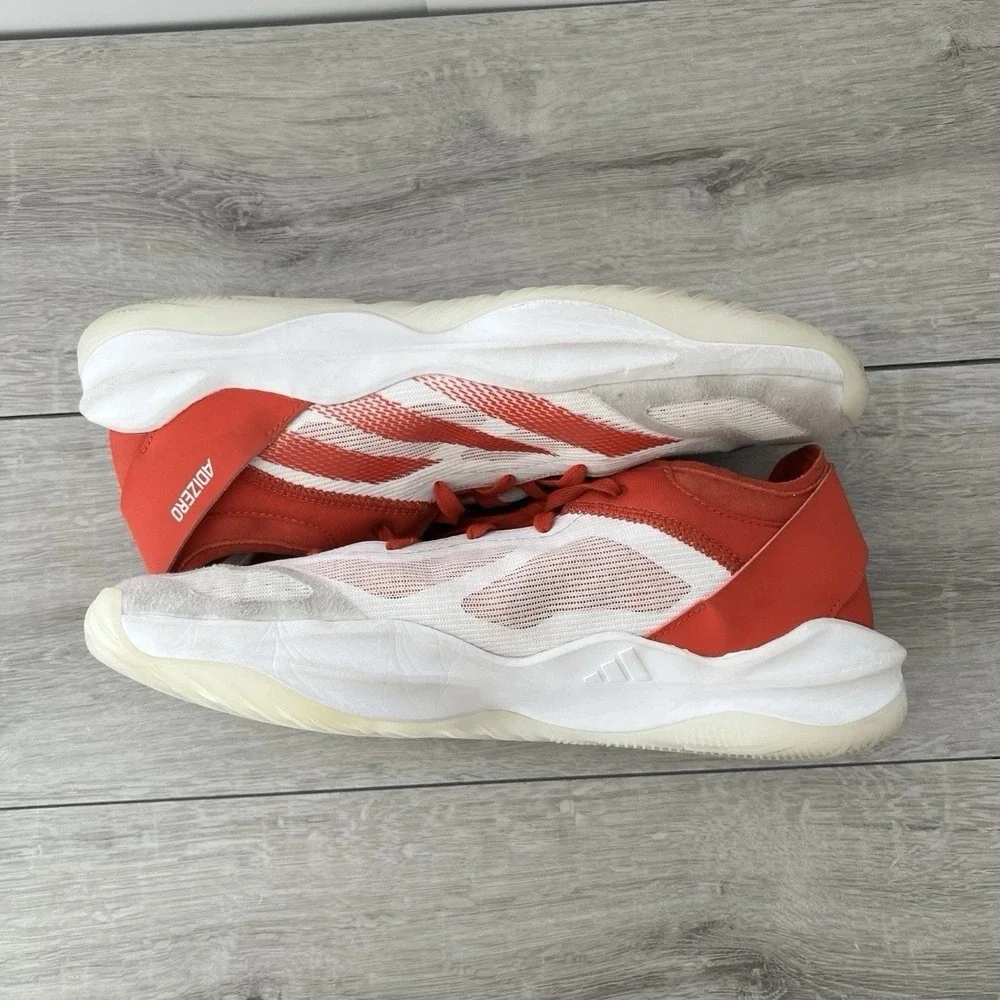 adidas Adizero Select 2.0 Mens Size 11 Red White Basketball Shoes IG6685